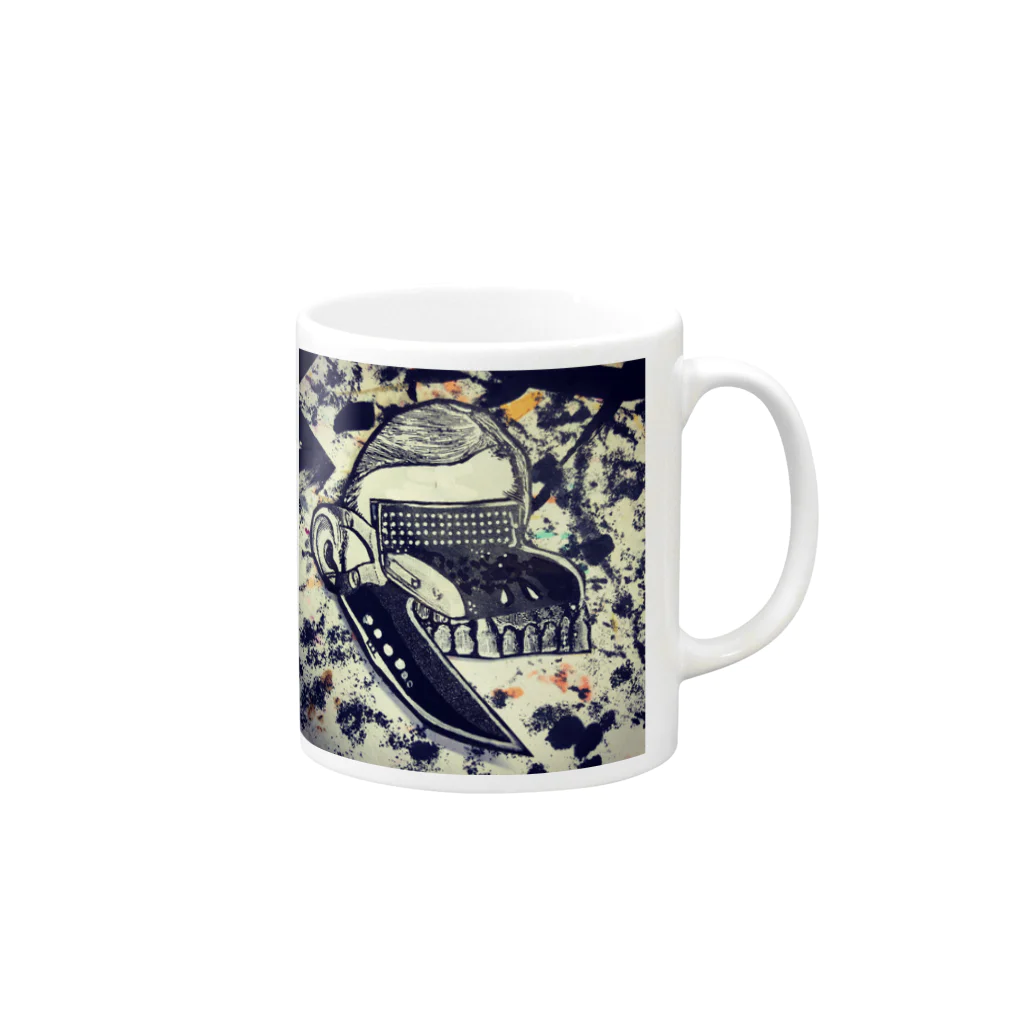 OPTMの誰？ Mug :right side of the handle