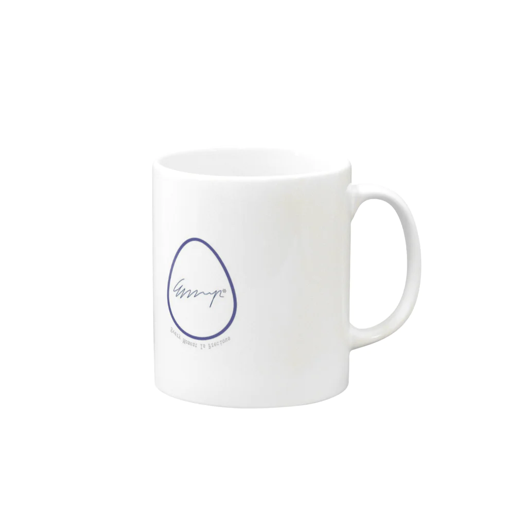 ＥＭＩＰのEMIP ロゴマグ Mug :right side of the handle