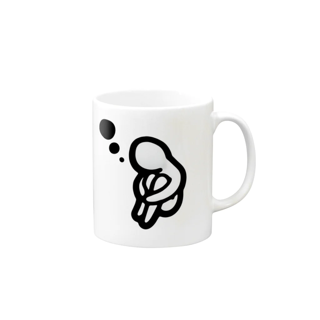 ksymのUTU Mug :right side of the handle