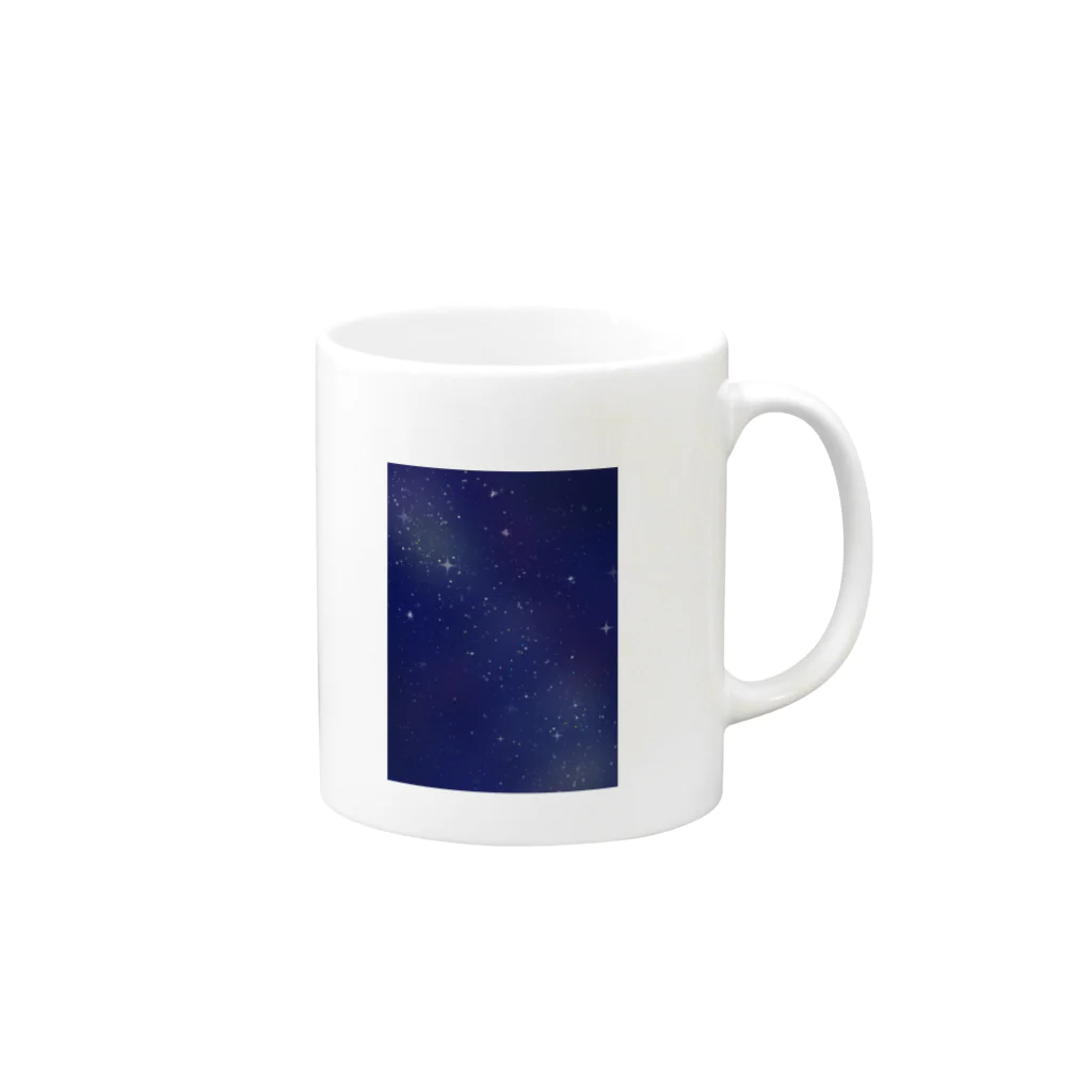 ||KurEiの宇宙空 Mug :right side of the handle