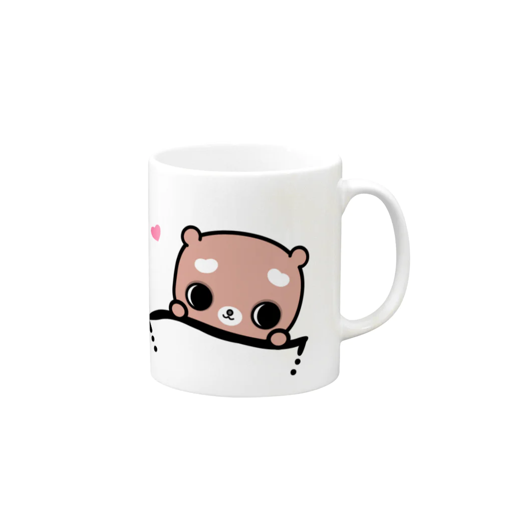 CSQUARE_CREATIONのShybaby Mug :right side of the handle