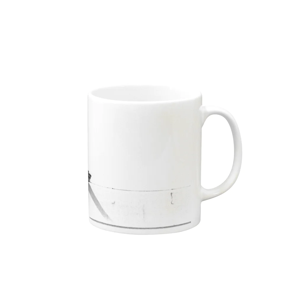 rsalMのone's way Mug :right side of the handle