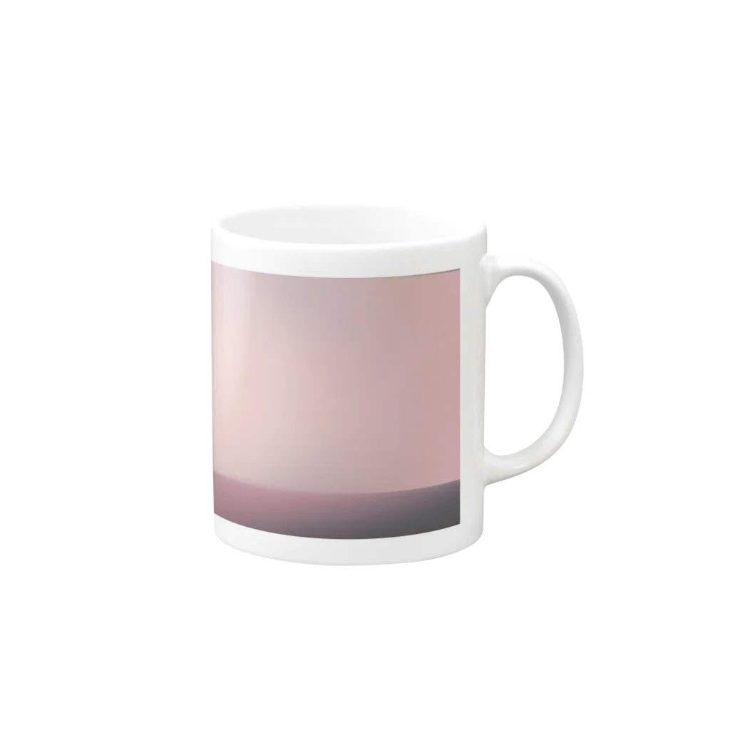 TOBA TOBA COLAのSUNSET PINK Mug :right side of the handle