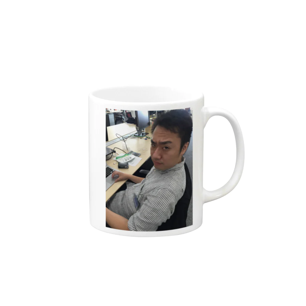 【公式】合田倉庫株式会社のアイアム・ドナルド・トランプ Mug :right side of the handle