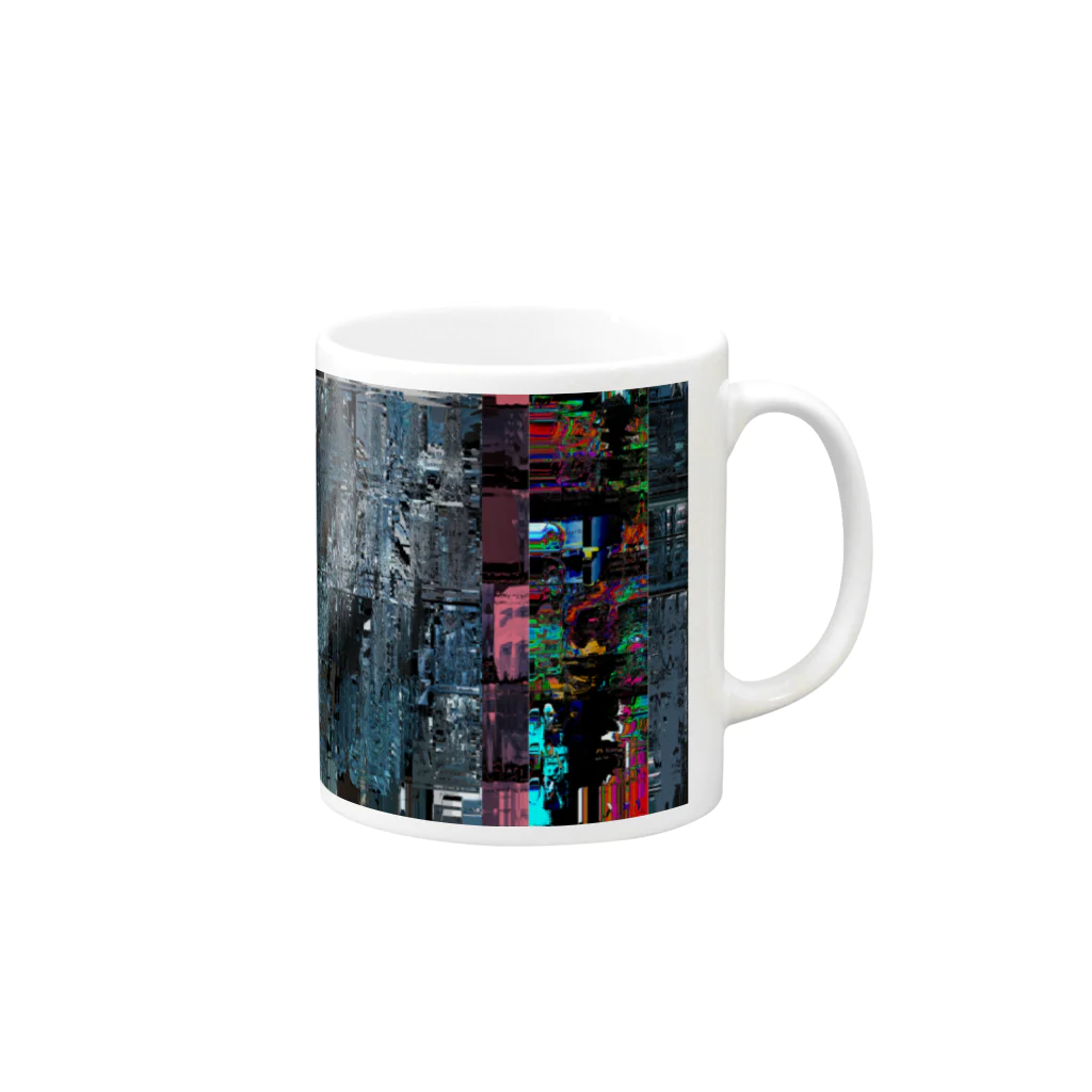 kairi nagashimaのnice_glitch Mug :right side of the handle