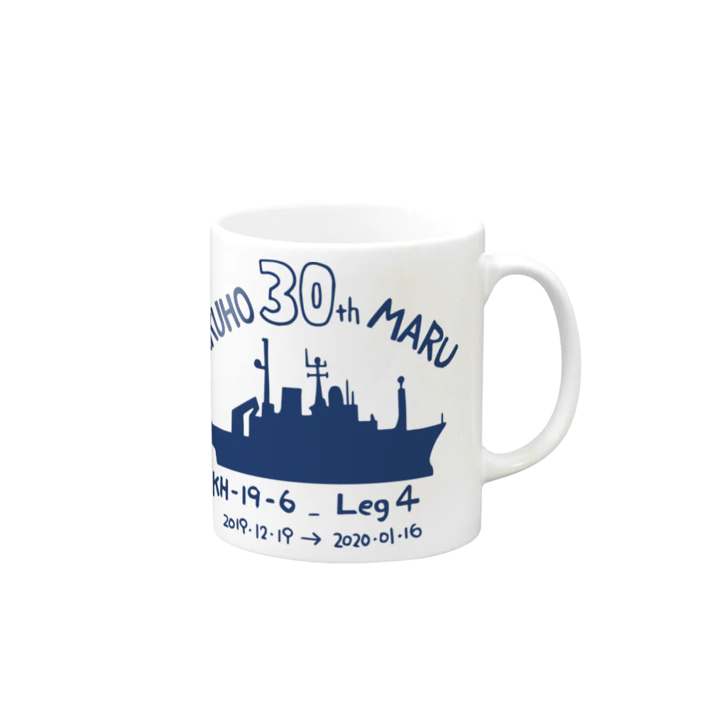 航海グッズのkh-19-6_leg4_mag Mug :right side of the handle