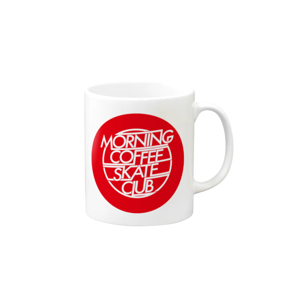 MORNING COFFEE SKATE CLUBのMORNING COFFEE  ホットコーヒー用 マグカップの取っ手の右面
