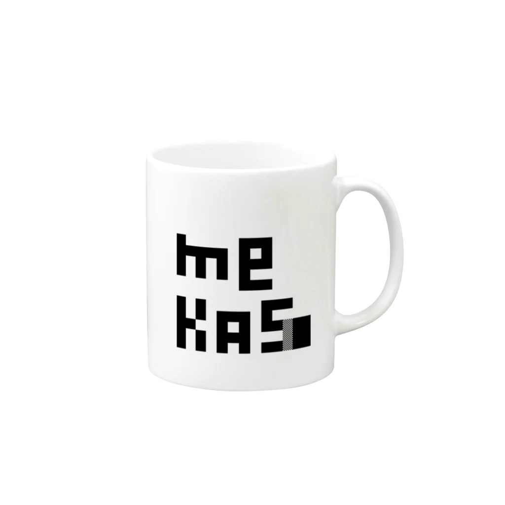 isanamoonのメカス Mug :right side of the handle