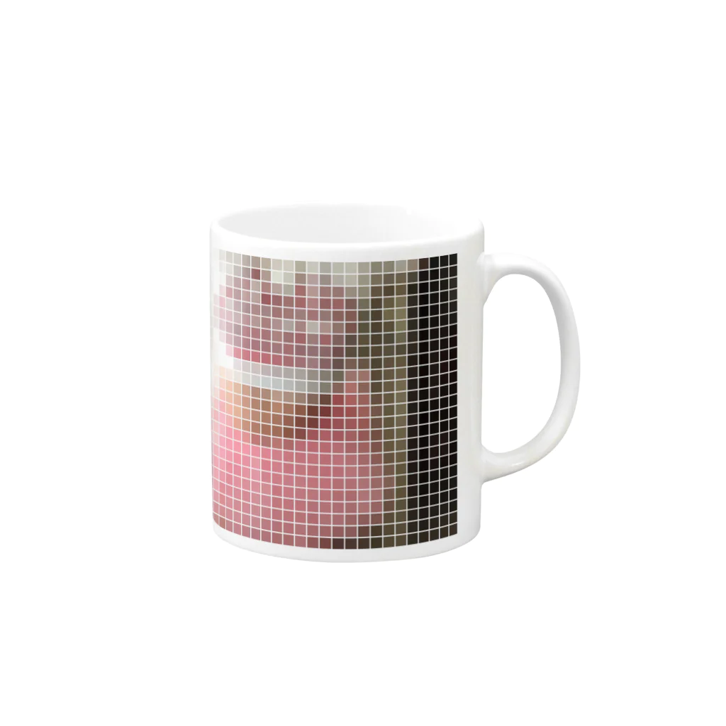 dlwrのpretty in pink ♡ Mug :right side of the handle