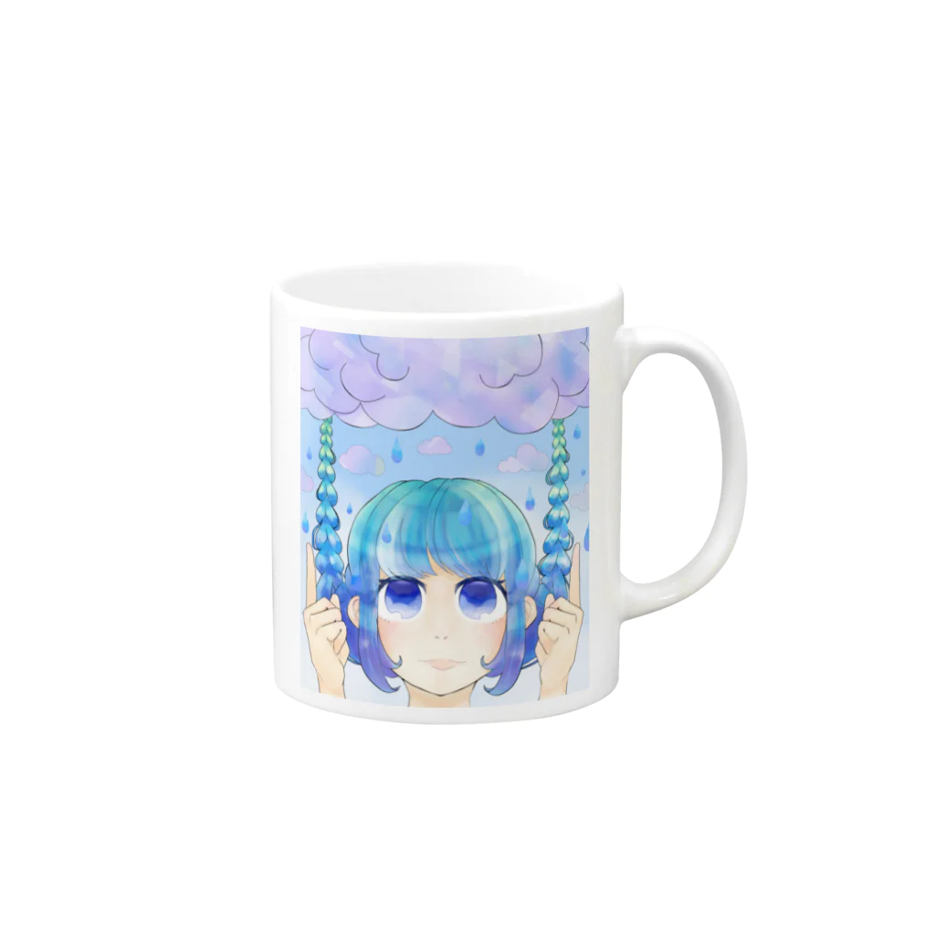 Lutzのアメフラシちゃん Mug :right side of the handle