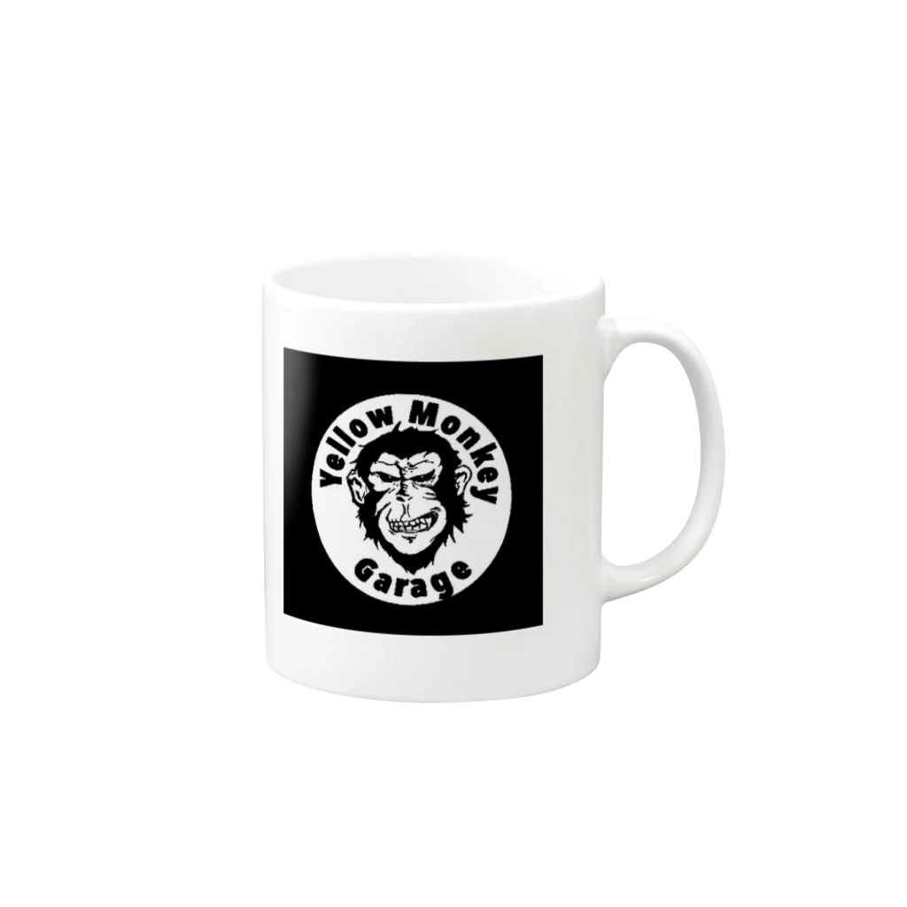 Yellow Monkey GarageのYellow Monkey Garage グッズ Mug :right side of the handle