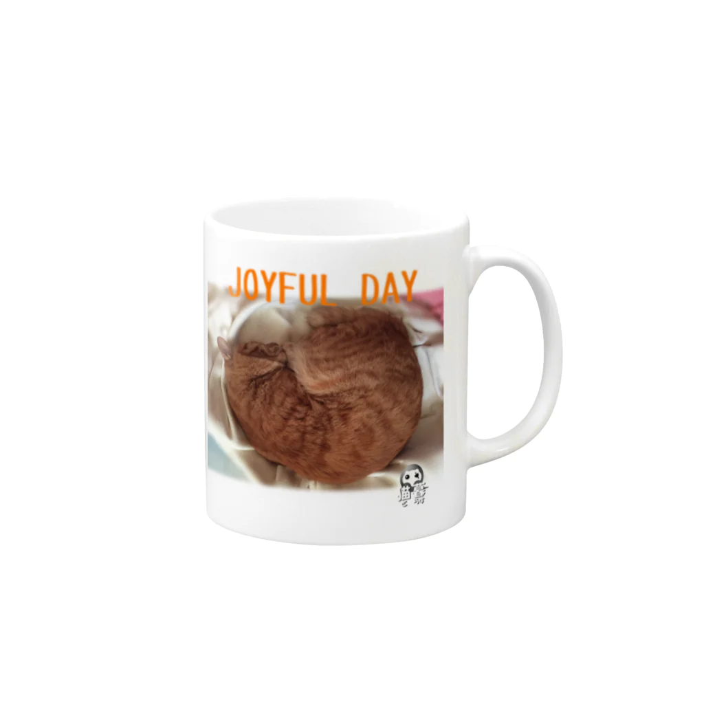 .JUICY-SHOP. | JOYFULのJOYFUL DAY Mug :right side of the handle