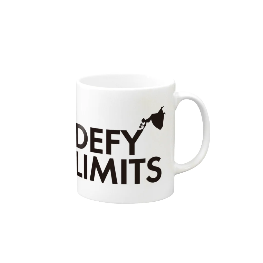 BASE forのDEFY LIMITS WOMAN Mug :right side of the handle