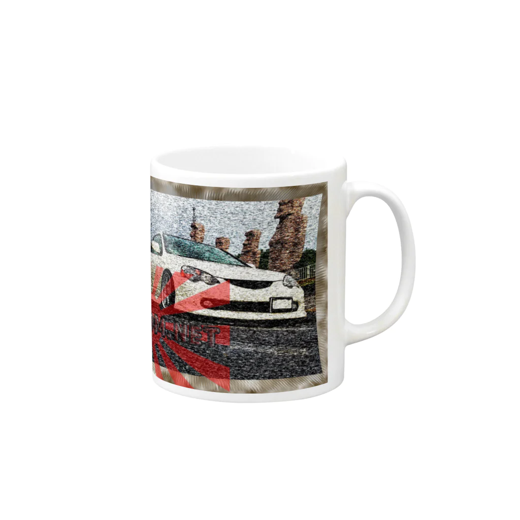 【公式】USJDM.netのUSJDMオリジナル商品２ Mug :right side of the handle