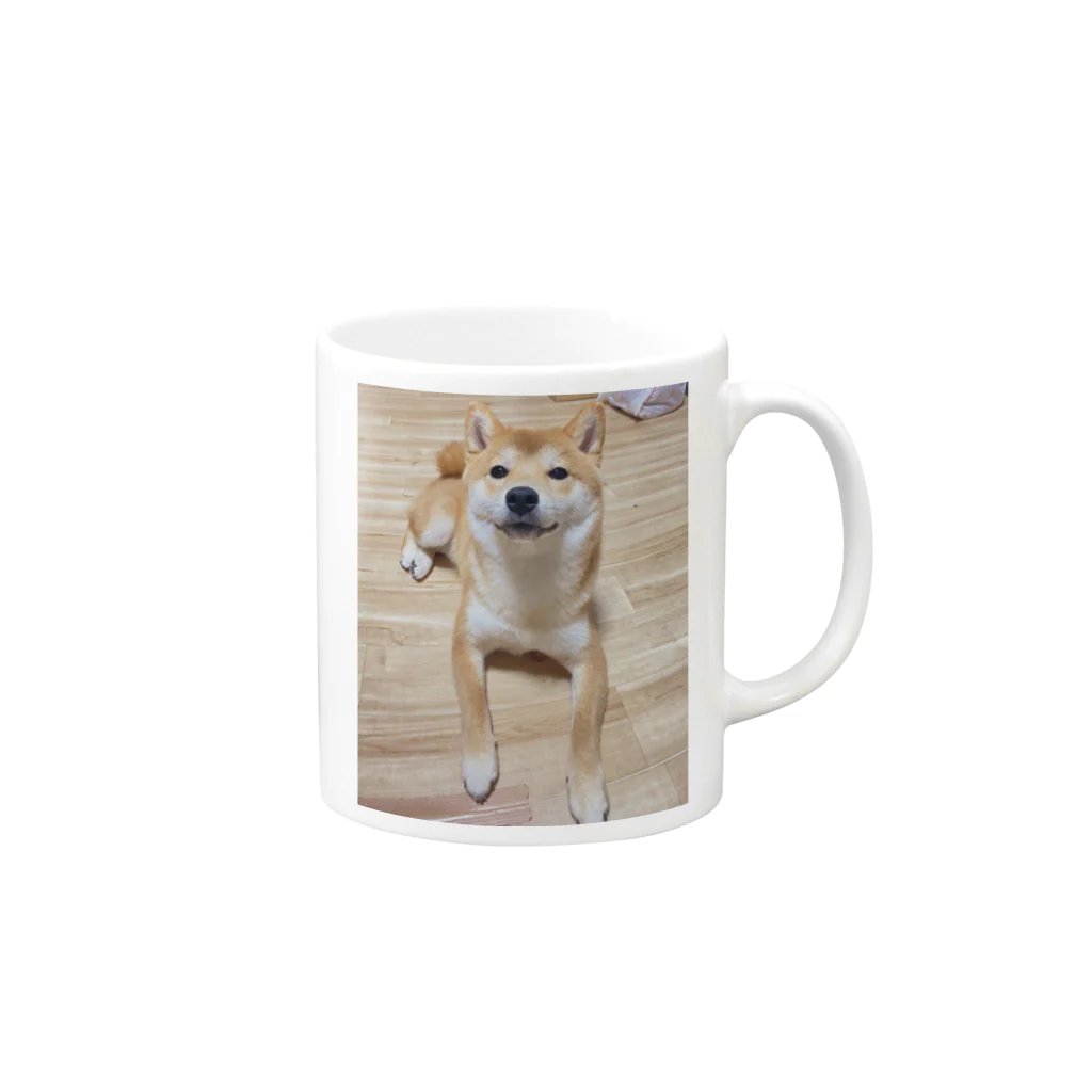 コスギの名もなきカバ Mug :right side of the handle