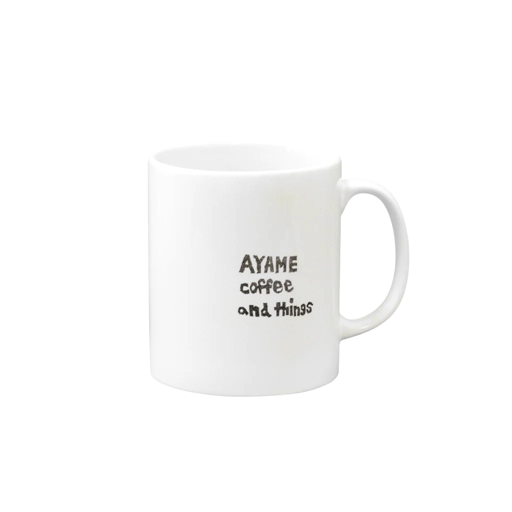 Valley MugのAYAME MUG マグカップの取っ手の右面