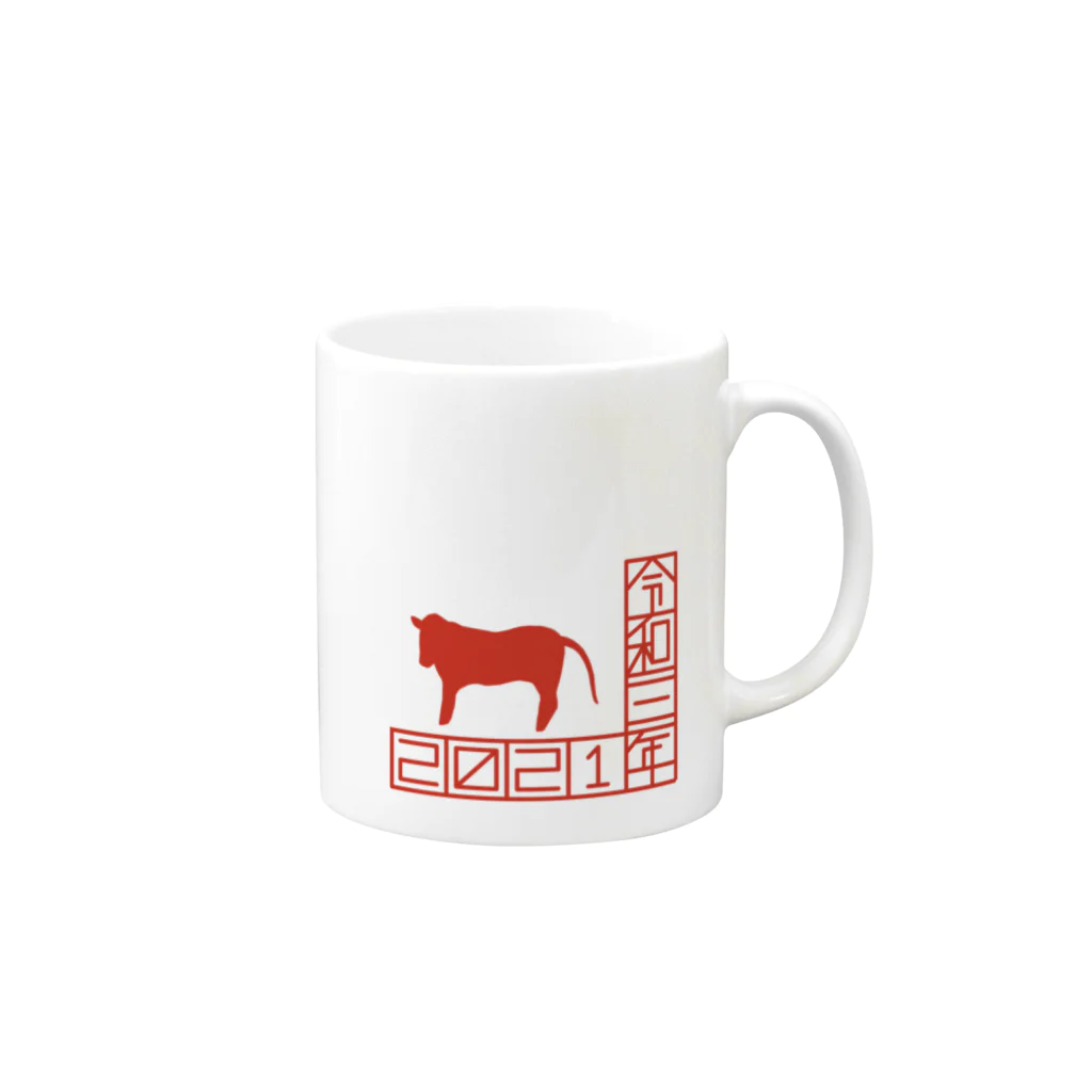 dolly-maholickの2021年 Mug :right side of the handle