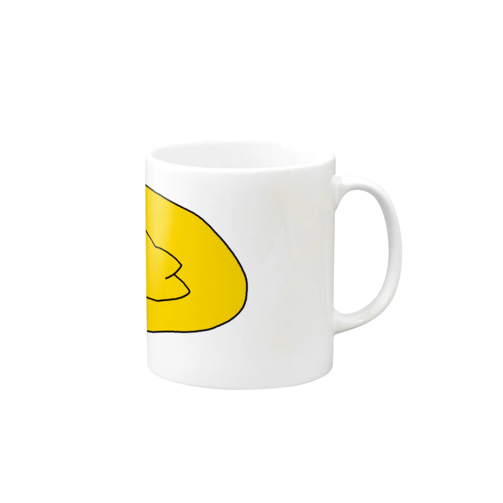 Mr.パーカーjr.のおませっち Mug :right side of the handle