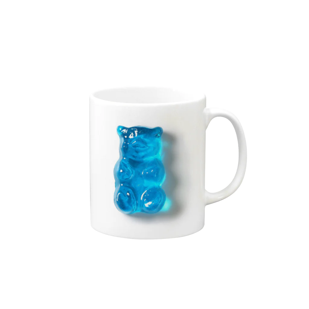 MUSH ROOOMのgimme bear Mug :right side of the handle