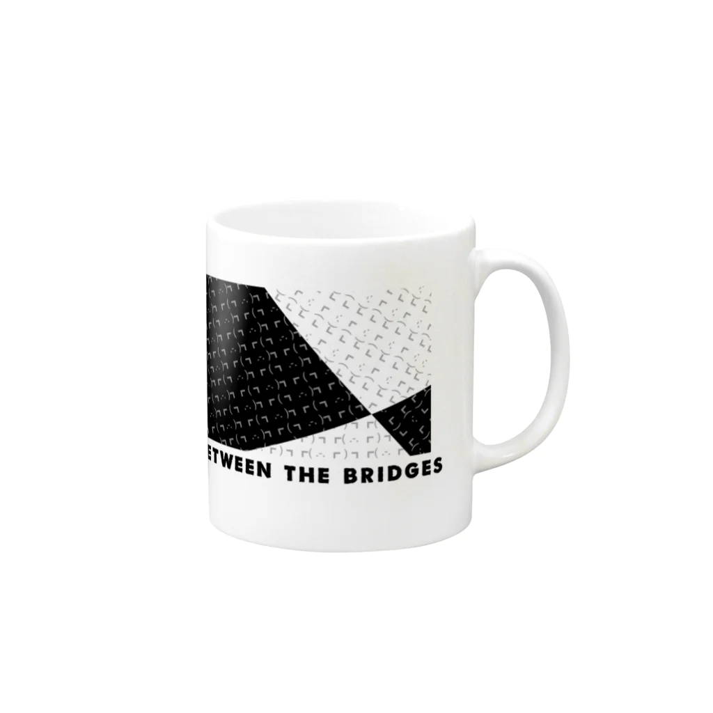 D Bridge MCの陰陽ブリッジ Mug :right side of the handle