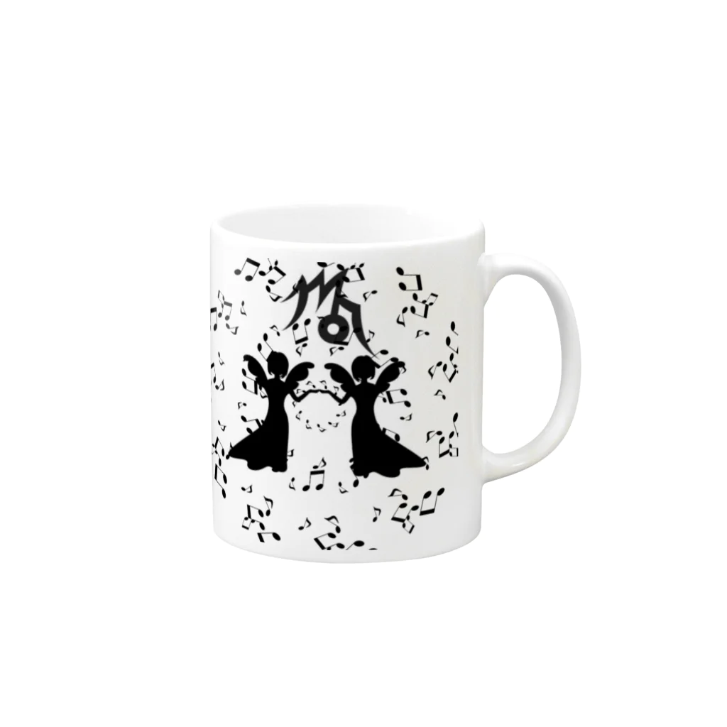 Satanicnの乙女座 Virgo  Mug :right side of the handle