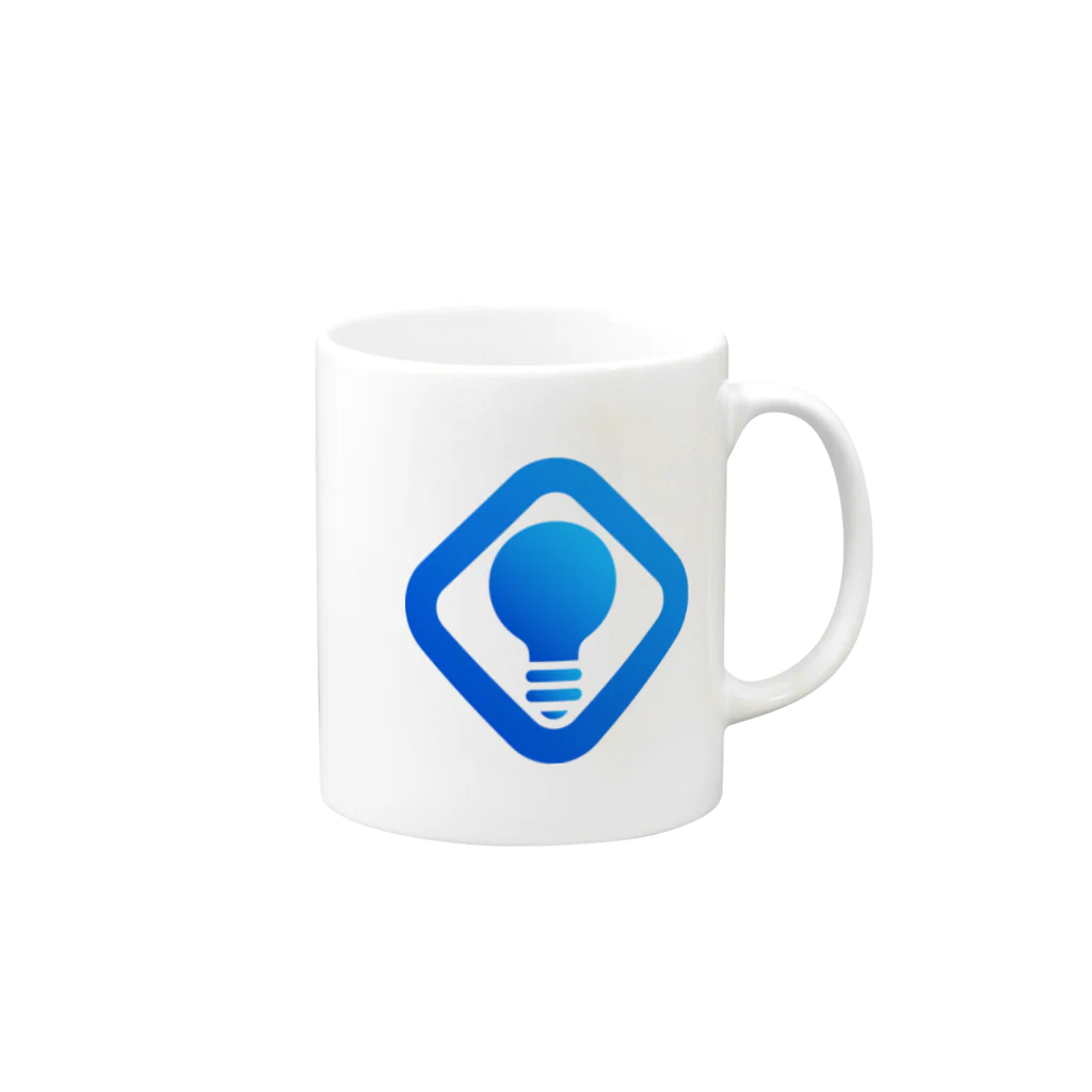 RASHのRASH LLC公式ロゴ(大) Mug :right side of the handle