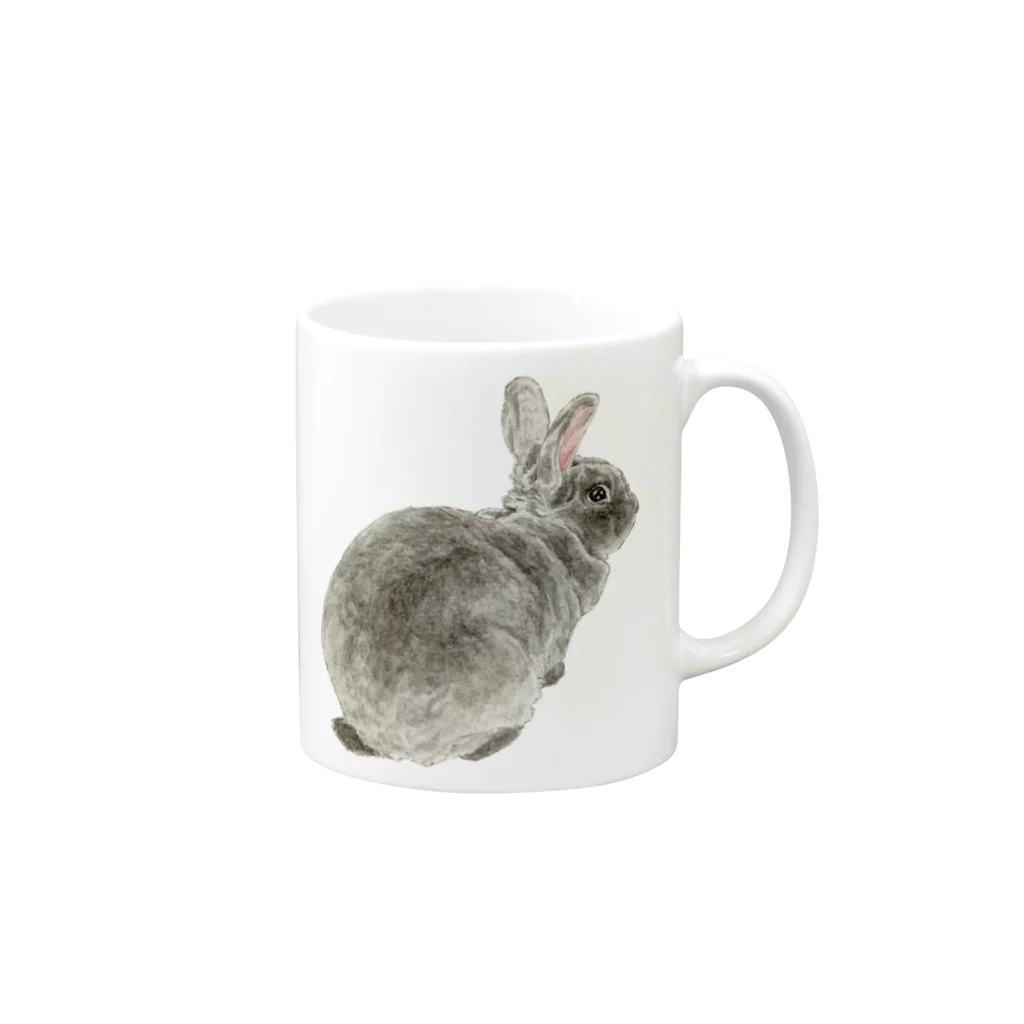 Gallery Neperoのレッキスしり Mug :right side of the handle