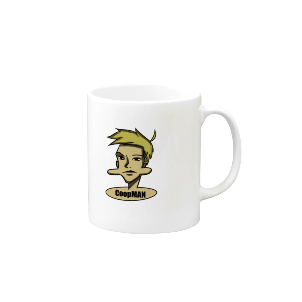 CoopMANのcoopman Mug :right side of the handle