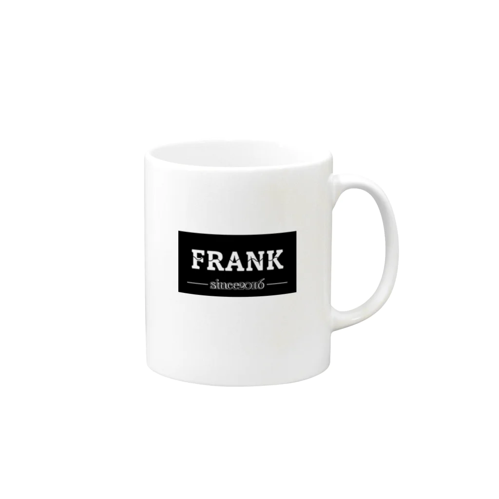 FRANK FAMのFRANKオリジナルマグカップ マグカップの取っ手の右面