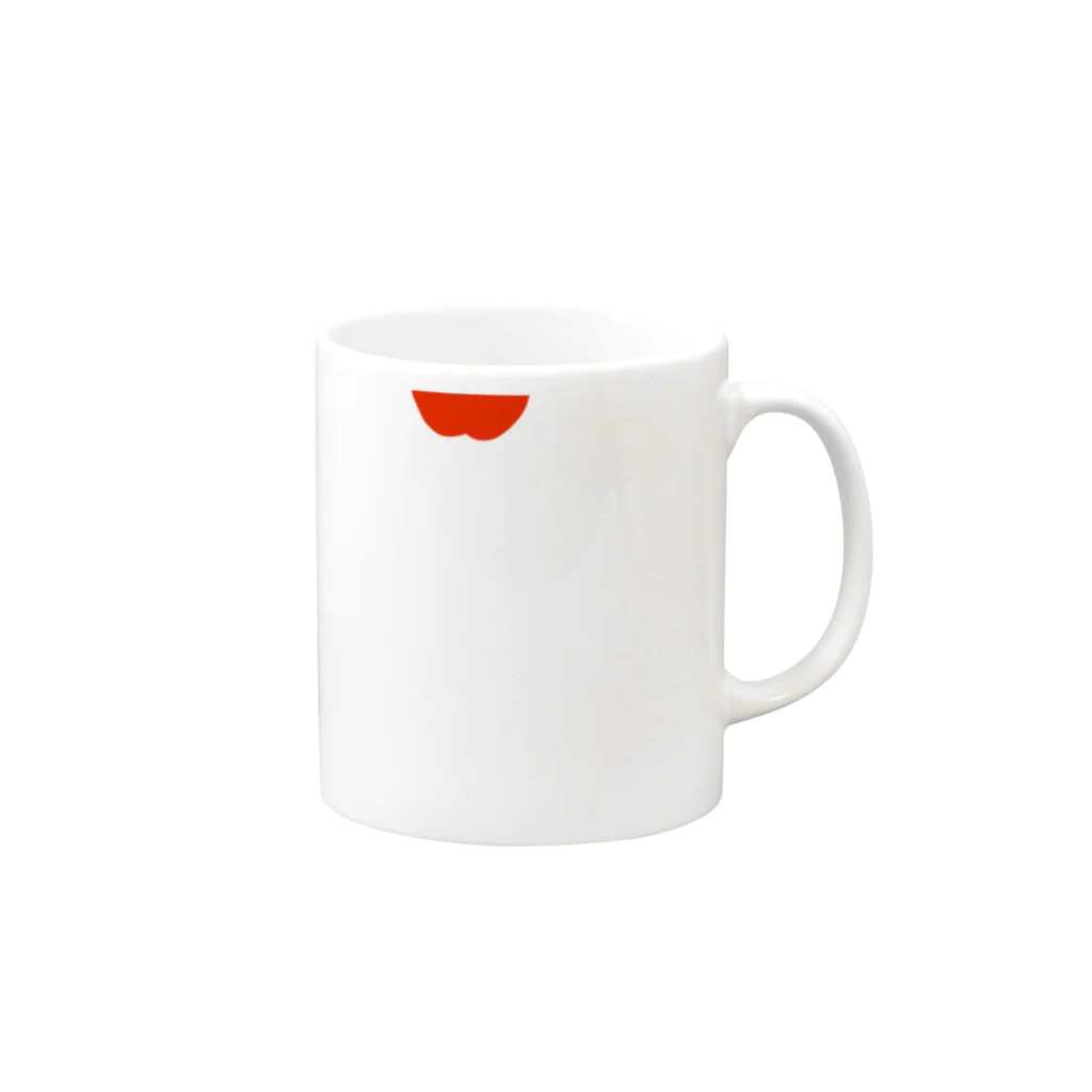 FKUROUのキスマグカップ Mug :right side of the handle