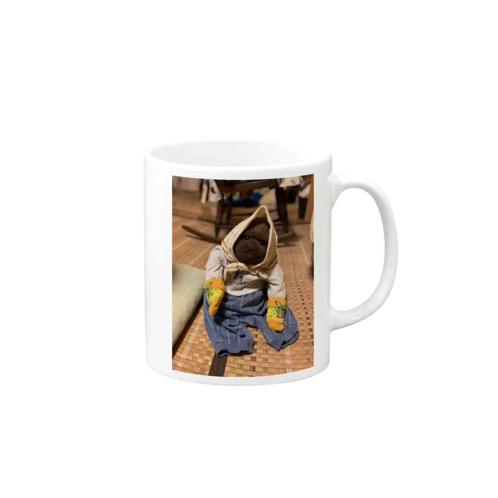 wantanmen1219のオミゴくん Mug :right side of the handle