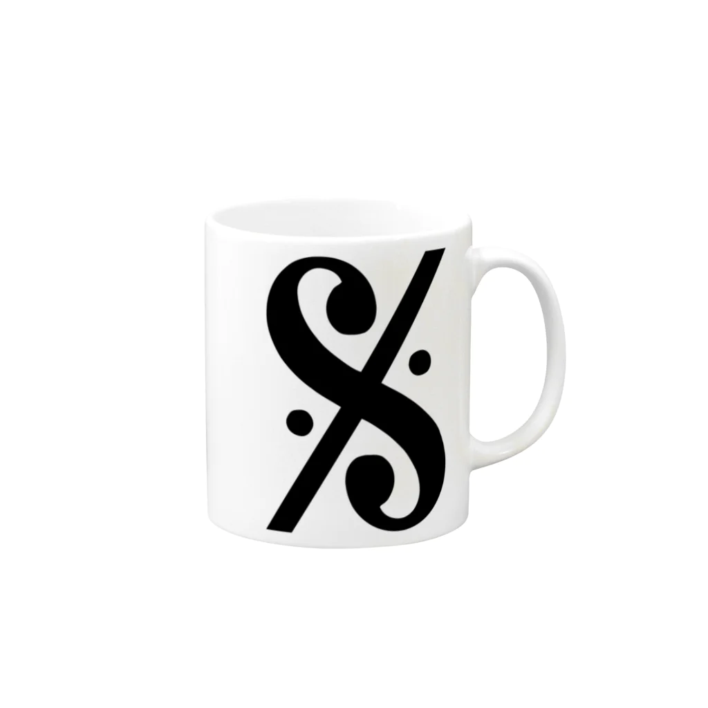 DRIPPEDのDAL SEGNO-ダル・セーニョ- Mug :right side of the handle