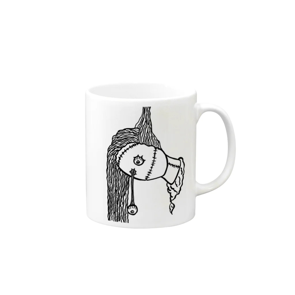 OSN_apexのハロウィン Mug :right side of the handle