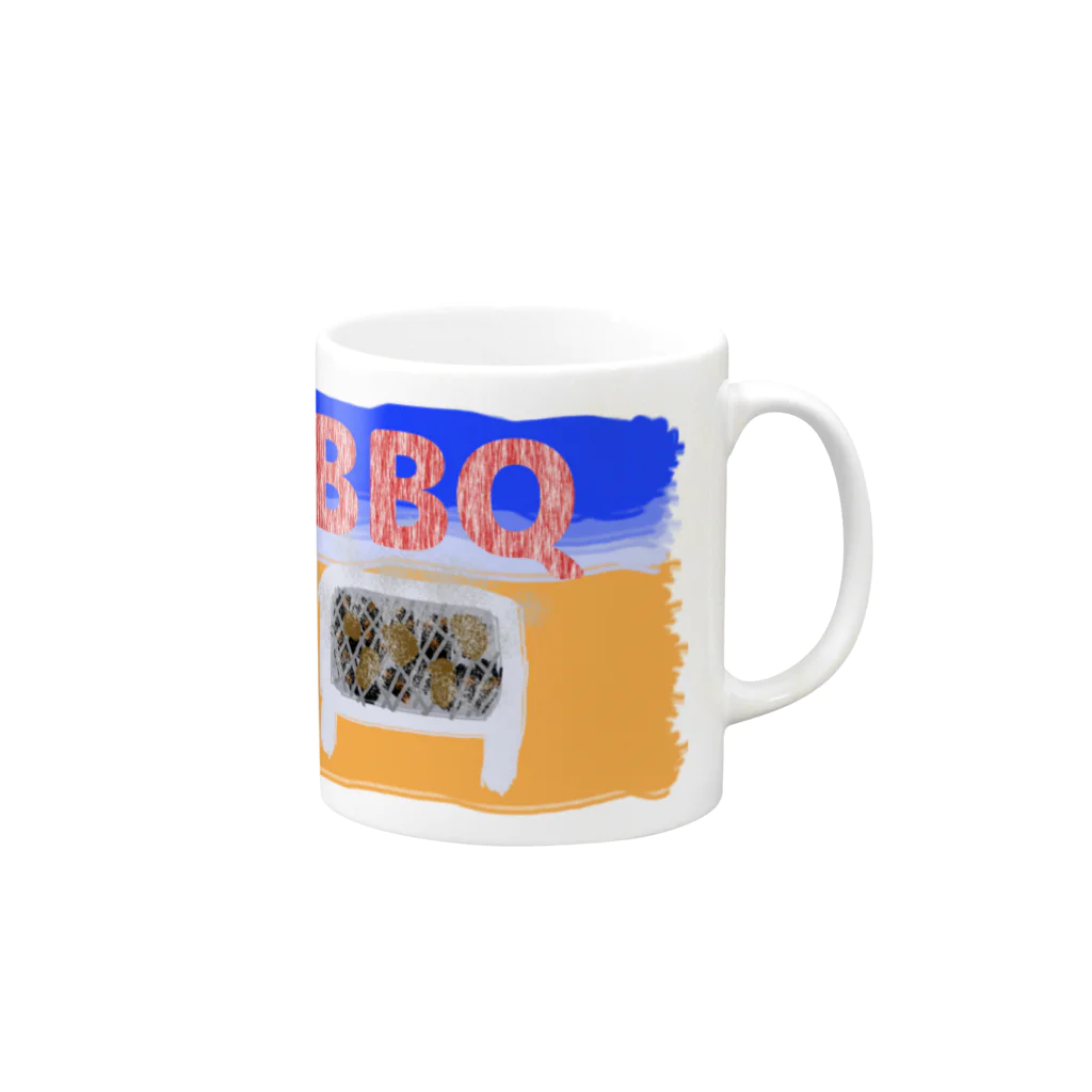 【公式】USJDM.netのBBQ Mug :right side of the handle