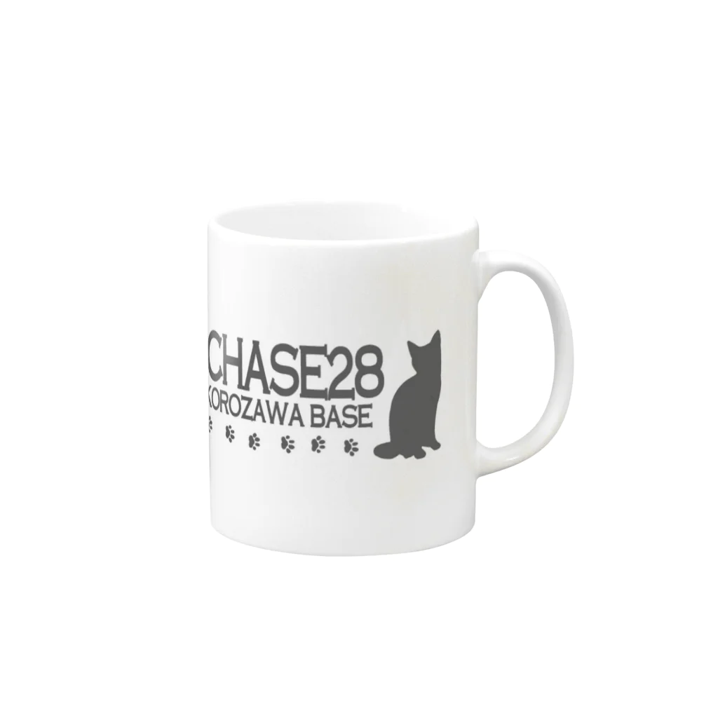 JinCHASE28のJin Chase28 マグカップの取っ手の右面