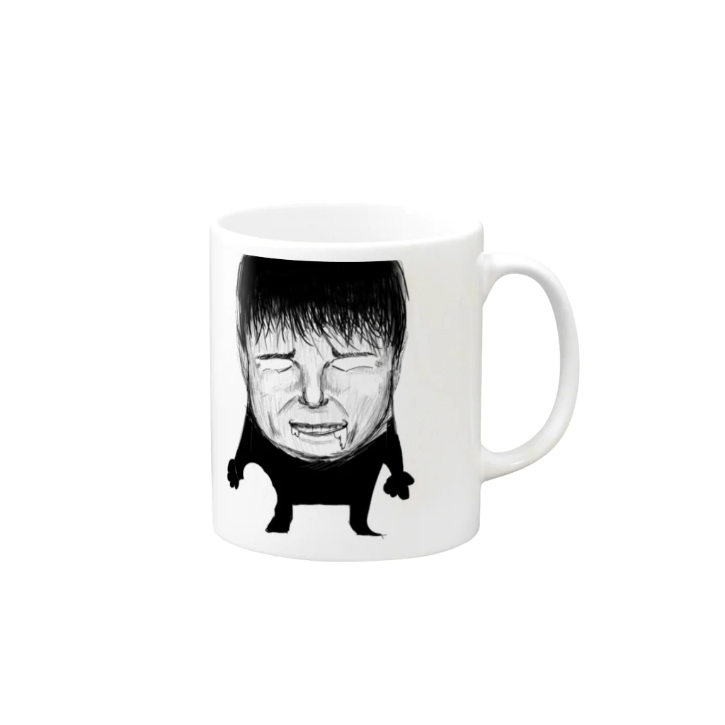 °ʚきょーあいɞ°固ツイ要チェック！！の面白いかはわからん Mug :right side of the handle