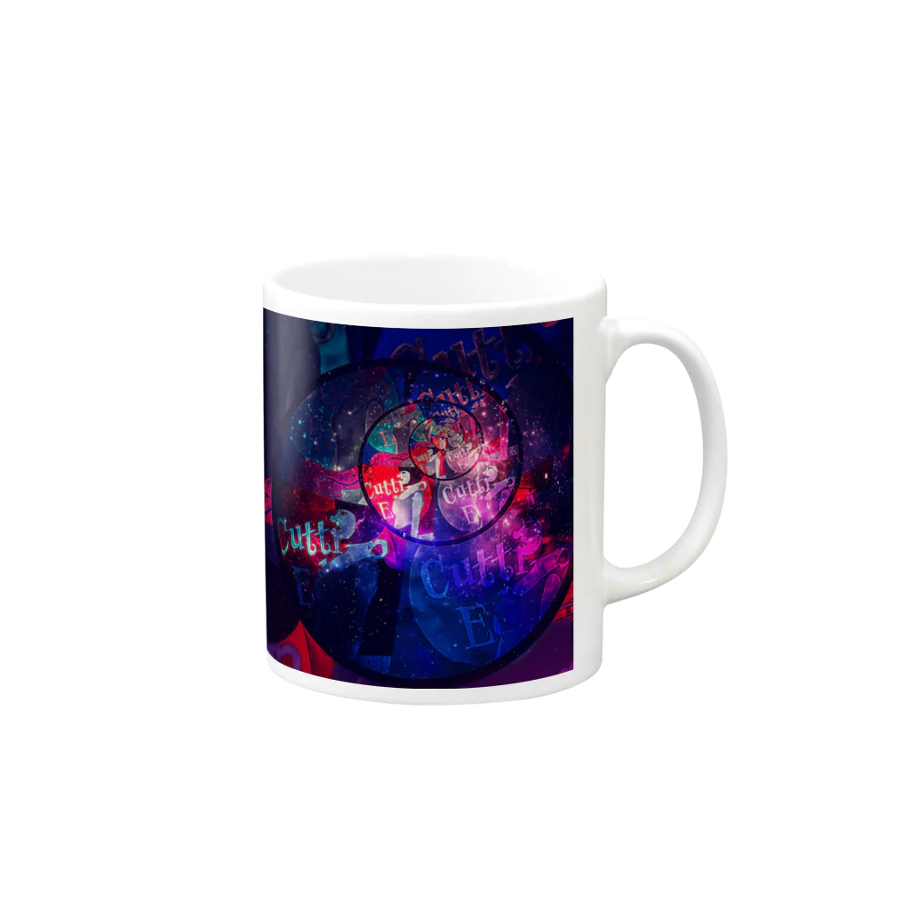 Logic RockStar のCUTTING EDGE 21 Mug :right side of the handle