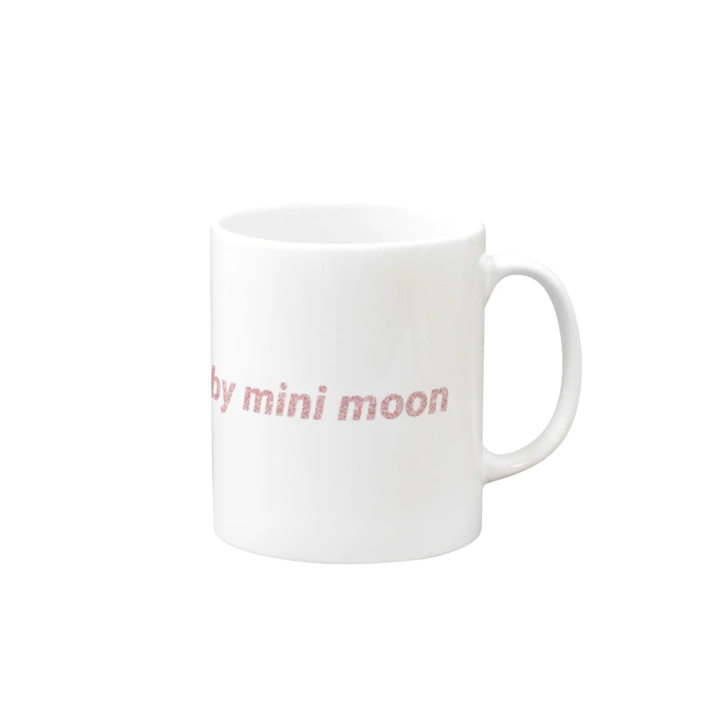 ruby mini moonのロゴ Mug :right side of the handle