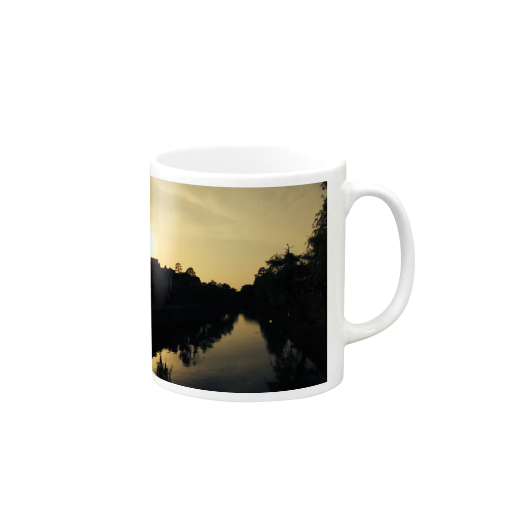 REDRIVERの夕陽 Mug :right side of the handle