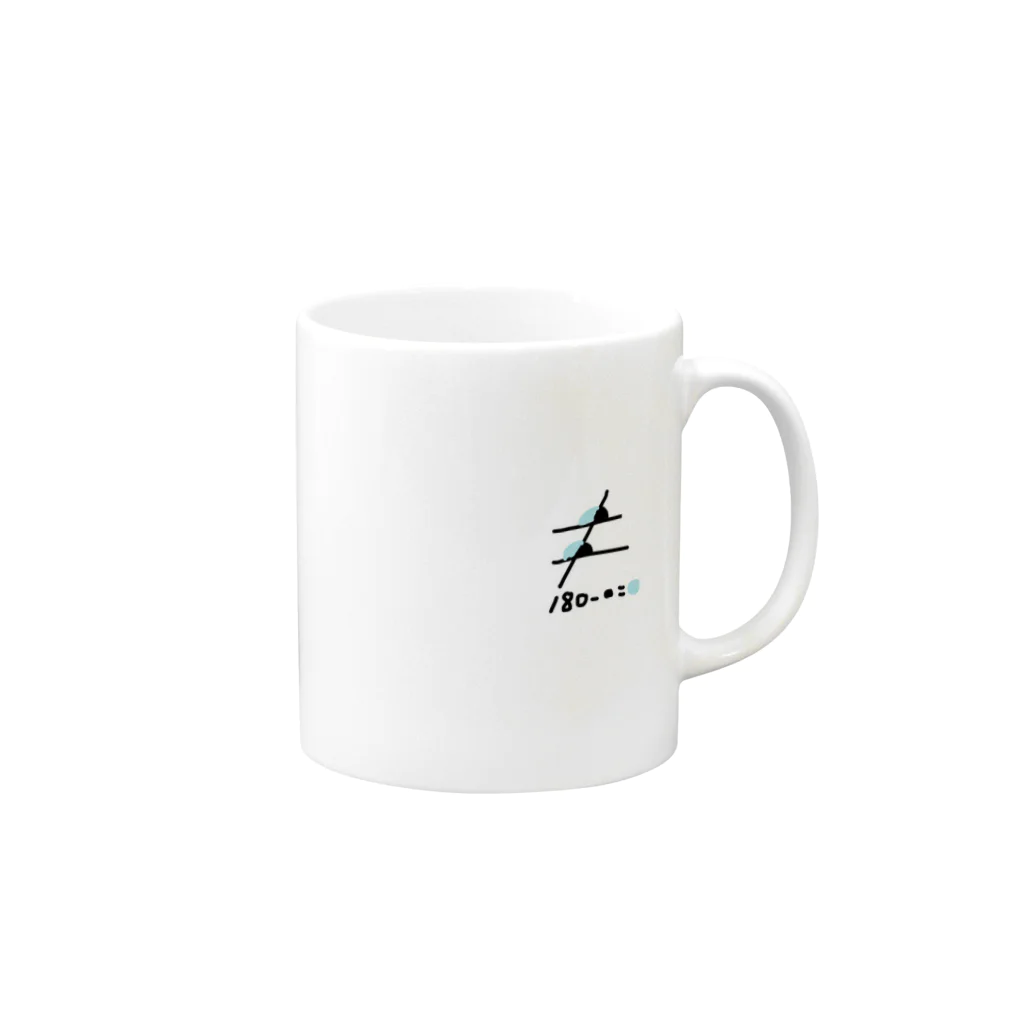 いなだの数学シリーズ Mug :right side of the handle