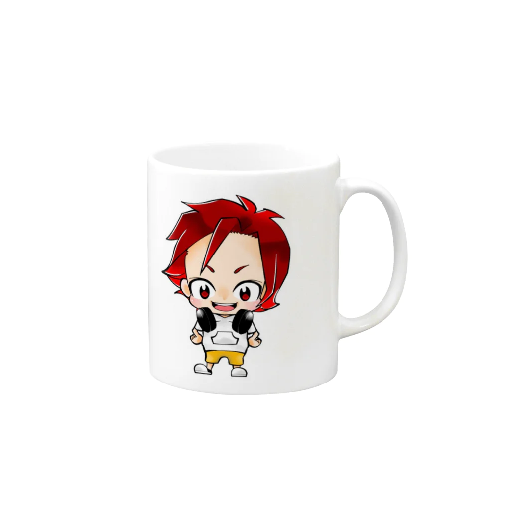 よすがのよすがさん Mug :right side of the handle