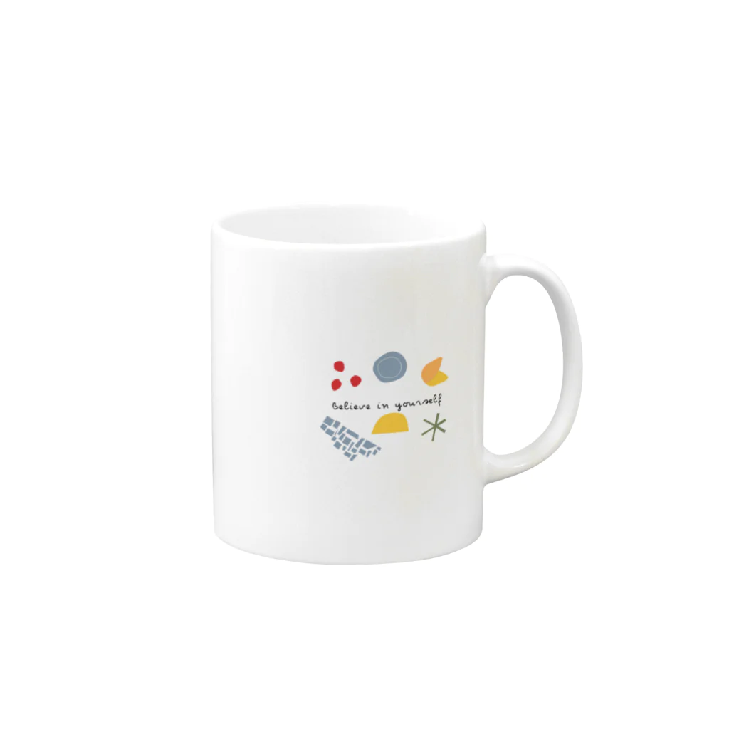 GratitudeのSmile  Mug :right side of the handle