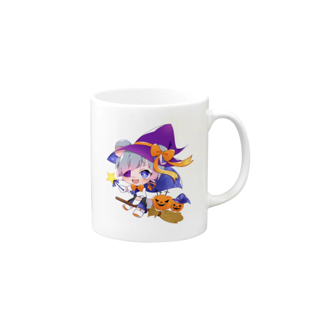 Rimε・●・зstoreのこあらくん マグカップ Mug :right side of the handle