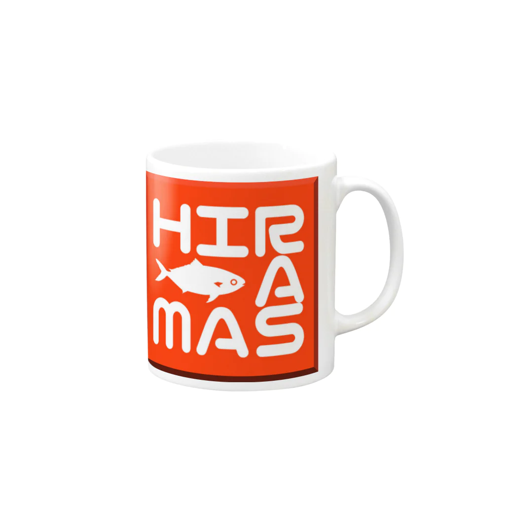 ヒラマサのHIRAMASA(Basic) Mug :right side of the handle