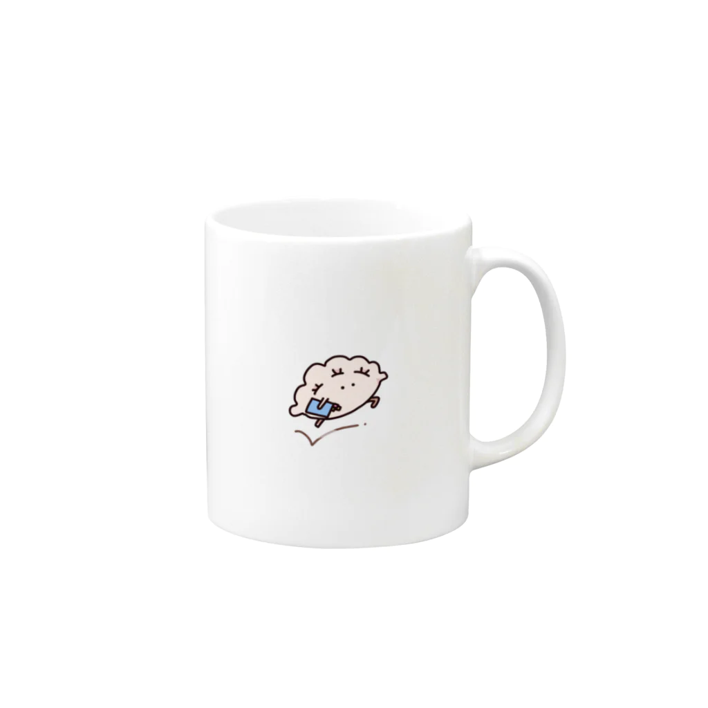 GYOZAくんの跳べ！GYOZAくん Mug :right side of the handle