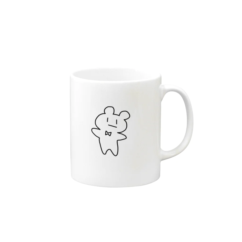 Sudachiのkuma Mug :right side of the handle