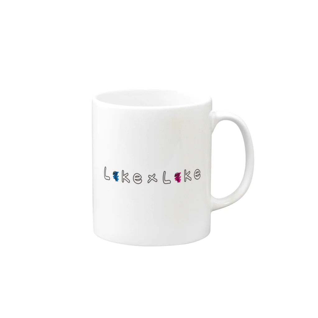 Like × LikeのLike × Like Mug :right side of the handle