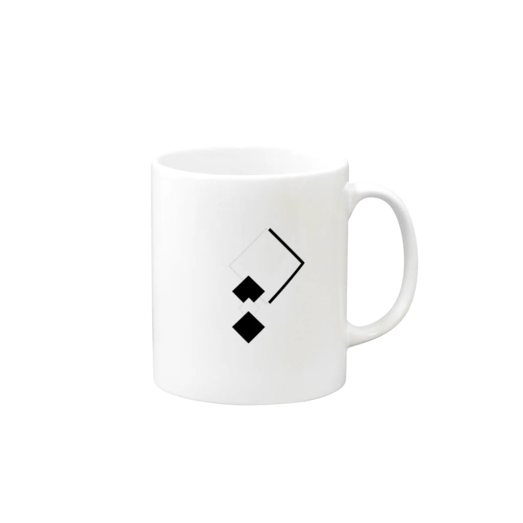 路地裏のBWプロローグ Mug :right side of the handle