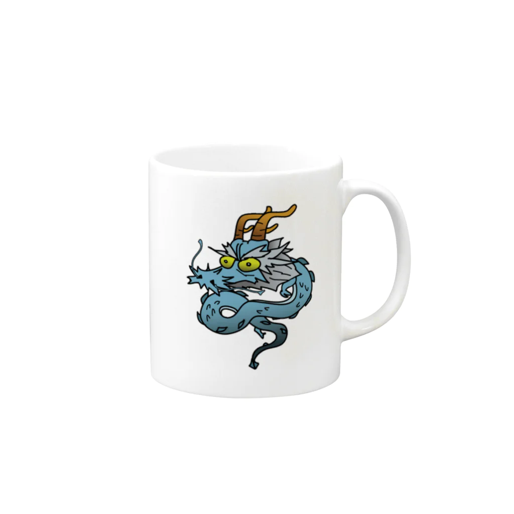 龍☆ROOMの007 Mug :right side of the handle