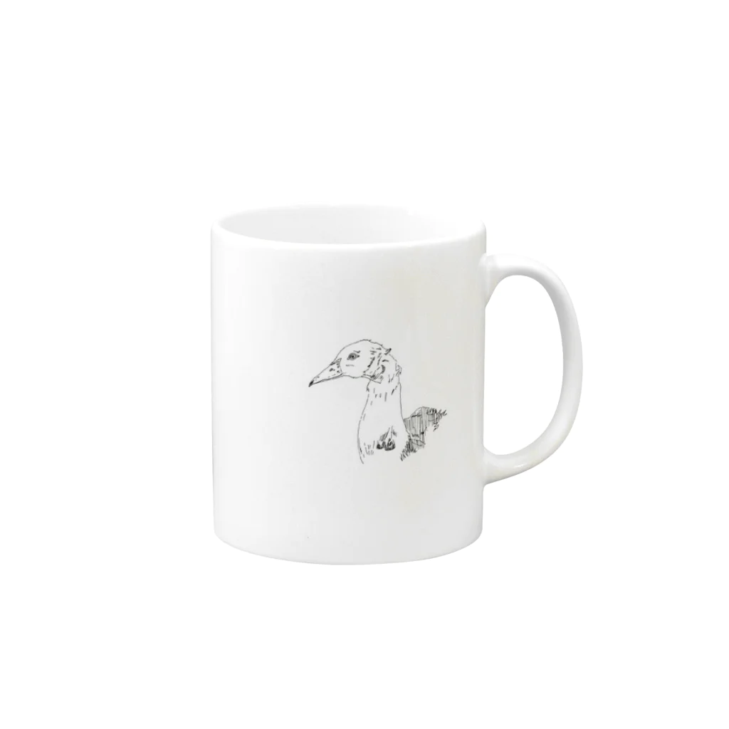 TOKYODRAWINGのTOKYODRAWING No.02 Mug :right side of the handle